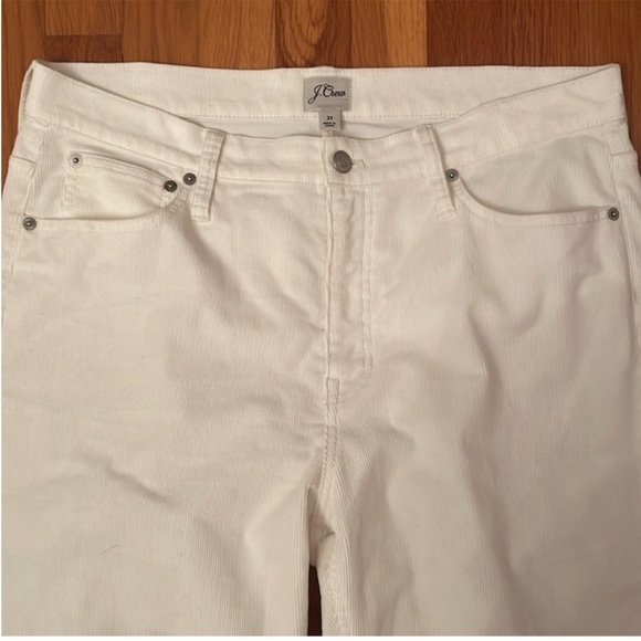 J. Crew Off-White Corduroy Pants - Picture 3 of 5